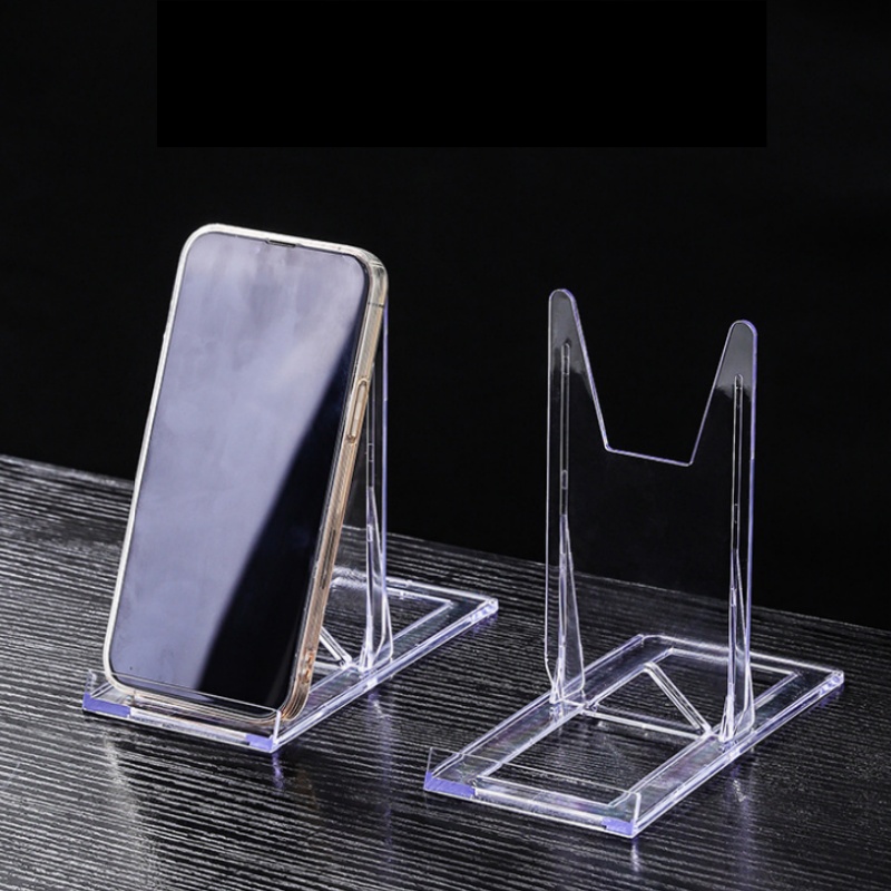 Clear Acrylic Book Stand Holder - 5/10 buah Penyangga Akrilik Transparan, Ukuran