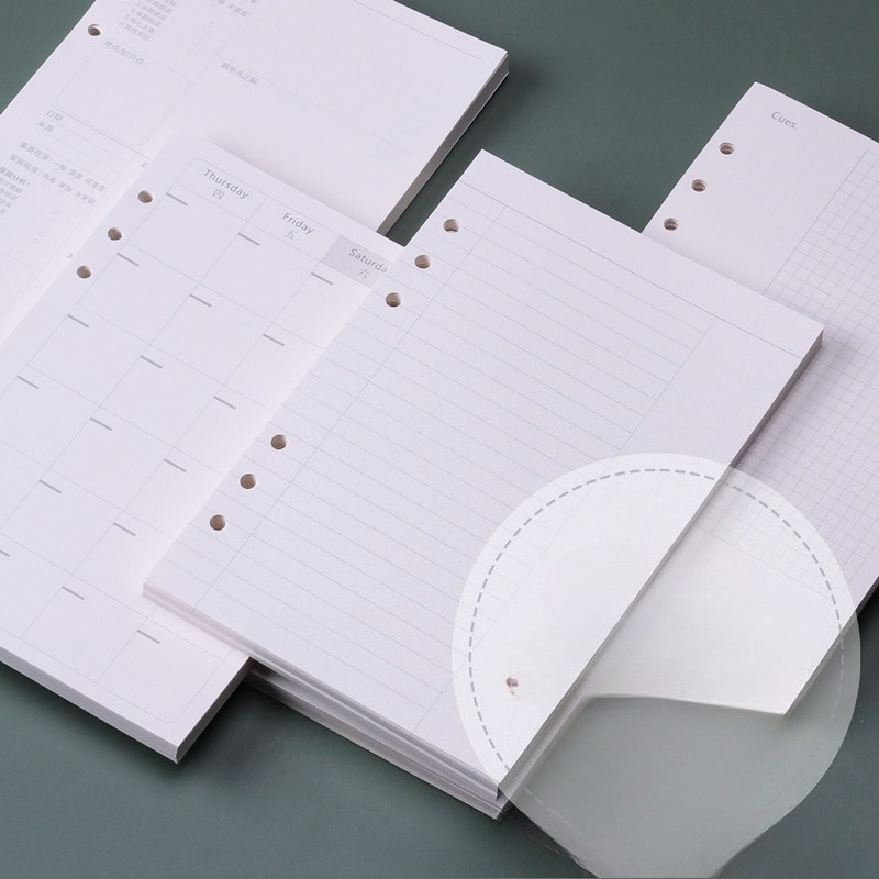 Isi Ulang Buku Catatan A5 deng - A5 Spiral Dotted Grid Notebook ulasan dan harga