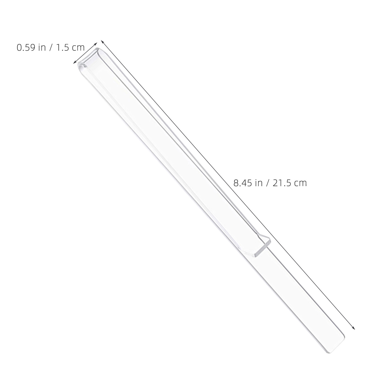 6 Pasang Klip Penyangga Partit - Clear Acrylic Book Stand Holder ulasan dan harga