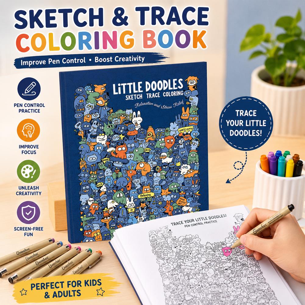 Buku Mewarnai dengan Sketsa, L - Adult Coloring Book Stress Relief ulasan dan harga