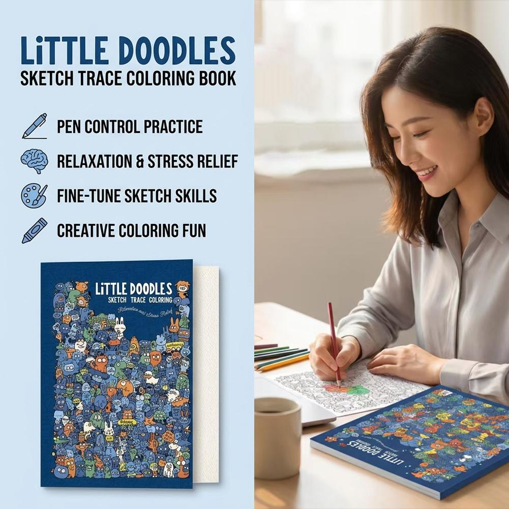 Buku Mewarnai dengan Sketsa, L - Adult Coloring Book Stress Relief ulasan dan harga