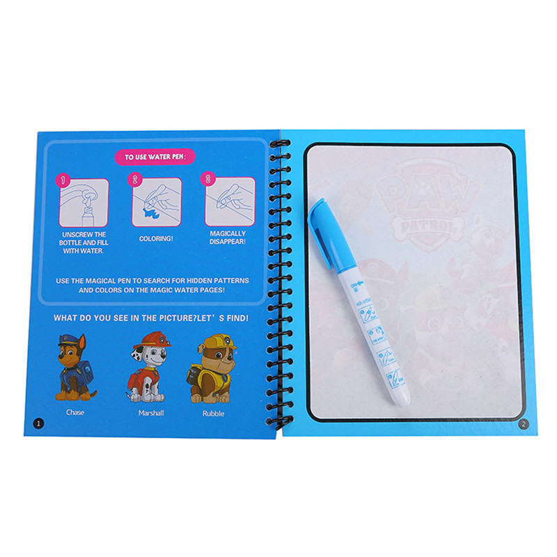 Buku Mewarnai dengan Cat Air A - Reusable Water Magic Coloring Book ulasan dan harga